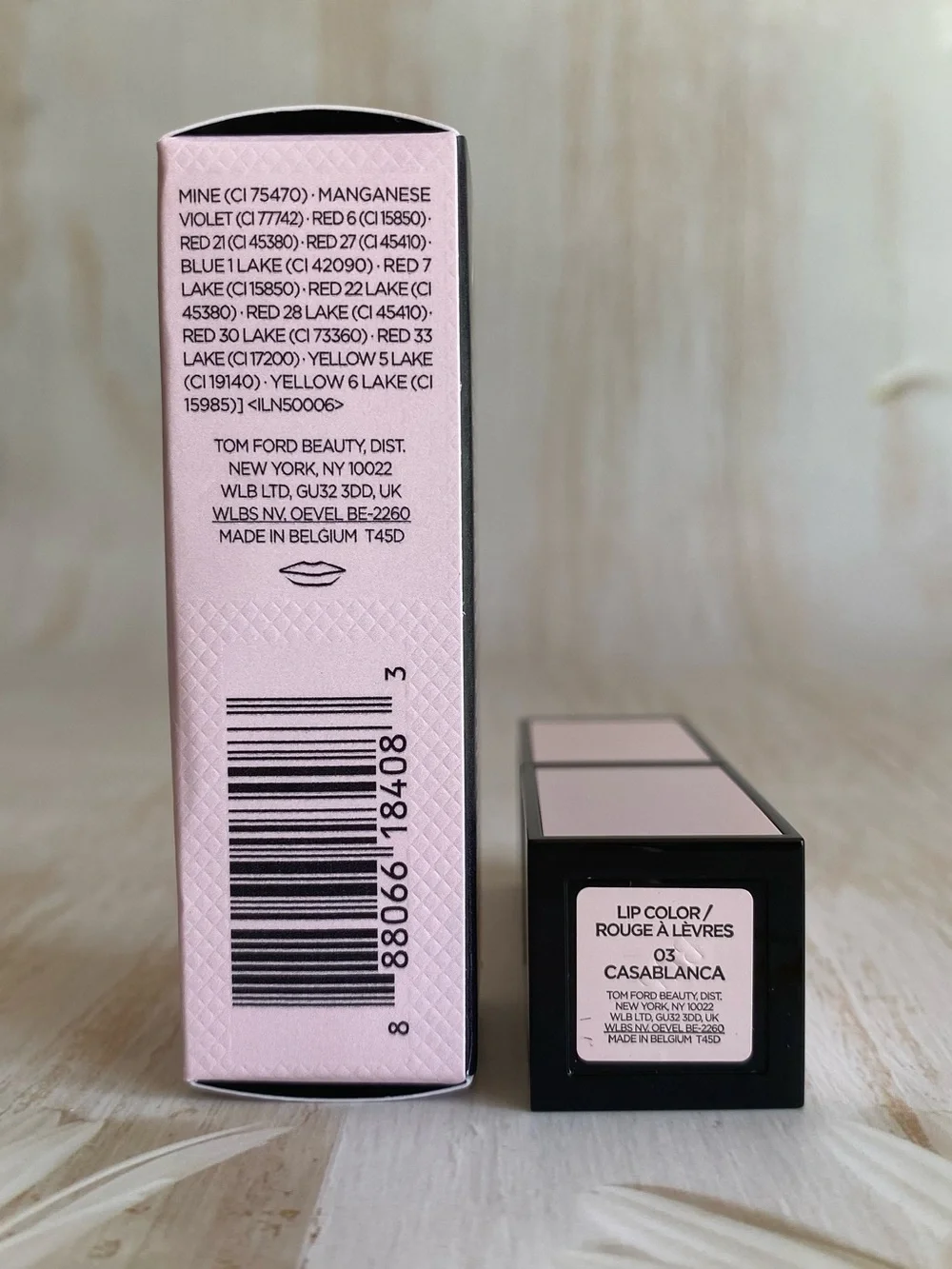Tom Ford Rose Prick Lipstick #03 Casablanca 0.1oz/3g Full Size NIB